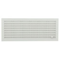 Grille d'aération à visser ou à coller classique rectangulaire à fermeture FB161