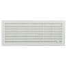 Grille d'aération à visser ou à coller classique rectangulaire à fermeture FB161