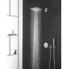 Thermostatique pour installation encastrée 3 sorties Grohtherm SmartControl Chromé 29121000