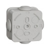 Boite de dérivation Muréva - étanche - 65 x 65 x 45 mm + embouts - Réf.ENN05002