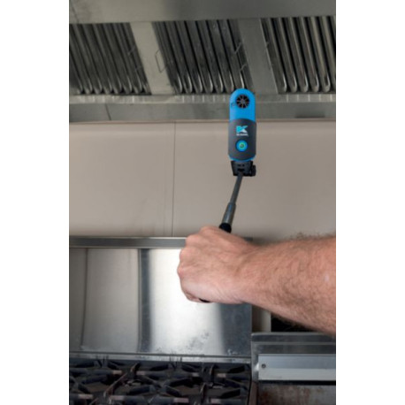 Thermo-anémomètre sans fil pour la mesure de débit d'air température et point de rosée Réf. KANE-DTHA2
