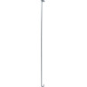 Tendeur plafond 130 cm, avec double fil laiton, pour porte-rideau D 20 mm, nickelé chromé réf. 004803