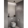 Système de panneaux muraux étanches Polyrey Nuance support composite profil bord arrondi + languette - Béton Bullé B133 finition FIA - 260x120cm x 11,7mm Réf.940094
