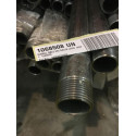 Mamelon 530 tube soudé filetage conique longueur 2000mm galva D26x34 réf.530G200026