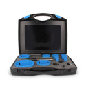 Coffret scie trépan bimétal CO8 diamètre 19-22-29-35-38-44-51-68-76-105mm Novipro