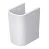 Cache-siphon Durastyle blanc pour Lave mains 070845 réf. 858310000