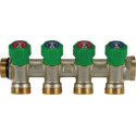 Collecteur COMBI I 40mm 15x21 mâle 4 sorties Réf. 4E40V454P