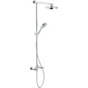Colonne de douche Lira - finition chrome Réf. LR116230/30CR
