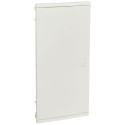 Coffret encastré porte isolante galbée 4 rangée 48+8 mod blanc RAL 9010 Ref.001514