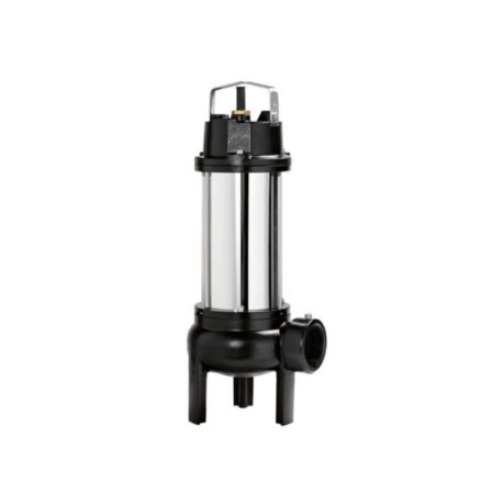 Pompe de relevage eaux chargées SEMISOM 490 M alimentation électrique 230V - 1,1 kW - 7,2 A débit maxi 29 m³/h hauteur maxi de relevage 10 m livrée avec 10 m de câble et condensateur intégré Réf. 136081