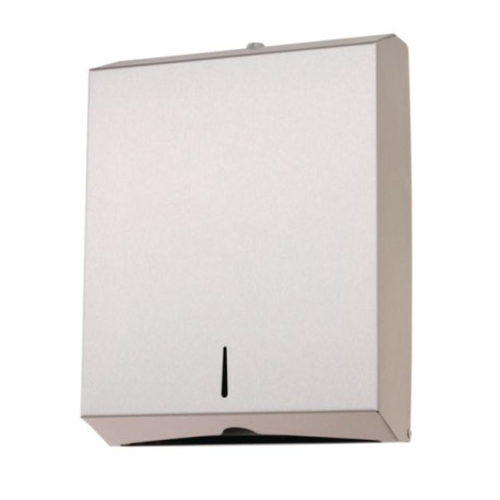 Distributeur d'essuie-mains, acier finition époxy blanc réf. 60560