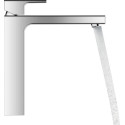 Mitigeur lavabo Vernis Shape  190 avec tirette et vidage synthétique Noir mat Réf. 71562670
