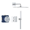 Pack douche encastrée avec Rainshower Mono 310 Cube Chromé Grohtherm Cube Réf. 34868000