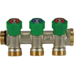 "Collecteur COMBI I 40mm 15x21 mâle 3 sorties Réf. 4E40V354P"