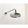 Pomme de douche Rétro Luxe laiton chromé anticalcaire raccord F 1/2 diamètre 200 mm réf. RX54851