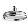 Pomme de douche Rétro Luxe laiton chromé anticalcaire raccord F 1/2 diamètre 200 mm réf. RX54851