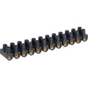 Barrette laiton noire 16 mm² 70004