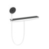 Rainfinity fixfit porter 500, support de douchette à gauche - blanc mat Réf. 26843700