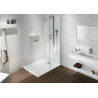 RECEVEUR BASE SLATE 70 NEGRO (190x70). Bonde standard. Grille inox. Possible rebord. Découpe sur-mesure. Réf: 50018125