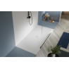 RECEVEUR BASE SLATE 70 NEGRO (190x70). Bonde standard. Grille inox. Possible rebord. Découpe sur-mesure. Réf: 50018125