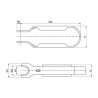 Pince de démontage pour raccords instantanés Tectite diamètre 16 réf 4752244