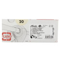Té à sertir, femelle à visser Fluxo laiton diamètre 20x3/4mm réf. FLT2020F