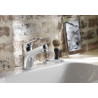 Mitigeur lavabo BRIVE avec système d'installation breveté 5 35'' chromé Réf. E75759-4-CP