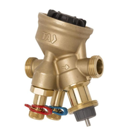 Vanne d'équilibrage compacte DN10 débit 21,5 - 120 litres/heure réf. 52164-010