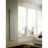 Radiateur eau chaude Acova Vuelta vertical, puissance 1996W (dT50), hauteur 2215 mm, largeur 498 mm, 10 éléments, raccordement par le bas, entraxe 50 mm centré, appareil réversible gauche/droite, Blanc RAL 9016 Réf. M2C3-10-220