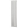 Radiateur eau chaude Acova Vuelta vertical, puissance 1996W (dT50), hauteur 2215 mm, largeur 498 mm, 10 éléments, raccordement par le bas, entraxe 50 mm centré, appareil réversible gauche/droite, Blanc RAL 9016 Réf. M2C3-10-220