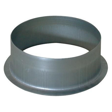 Piquage équerre plat galvanisé - Diamètre 160 mm - Piquage à 90° à fixer sur conduit plat (rectangulaire ou oblong) 11094614