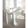Lavabo SERIE 1930, 70 x 50, avec trop-plein et plage de robinetterie, Blanc Réf. 0438700000