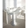 Lavabo SERIE 1930, 70 x 50, avec trop-plein et plage de robinetterie, Blanc Réf. 0438700000