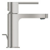 Mitigeur monocommande Lavabo taille S GROHE Plus Supersteel Réf. 32612DC3