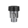Raccord à compression en fonte malléable Filetage mâle 1 1/4'' de diamètre 32 pour tubes acier et PE Réf.17.195.00.04