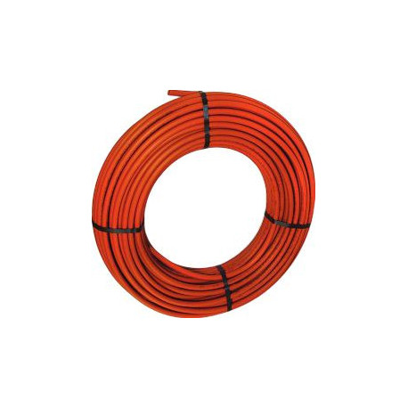 Tube PER nu ALTECH D 12mm ep 1,1mm couronne 120m rouge