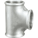 Té réduit 130R fonte malléable galvanisée femelle 26x15x26 réf.130026015026G