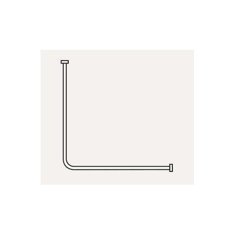 Rail en L, 1500 x 1200 mm, Réf. 24126