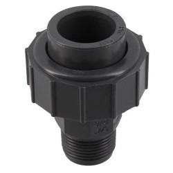 Manchon union d'adaptation métal plastique femelle à coller diamètre 25mm fileté mâle 20/27 UN2520M