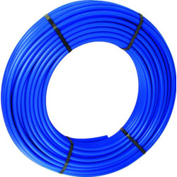 Tube PER nu ALTECH D 16mm ep 1,5mm couronne 120m bleu