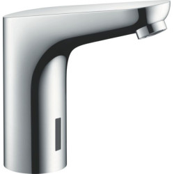 Robinetterie électronique FOCUS, pour lavabo, sans manette de réglage de température, sur secteur, chromé réf. 31174000