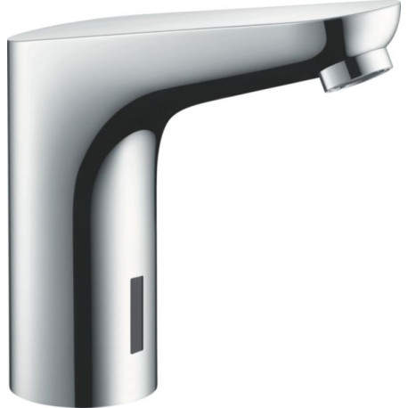 Robinetterie électronique FOCUS, pour lavabo, sans manette de réglage de température, sur secteur, chromé réf. 31174000