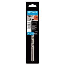 Foret cylindrique meulé HSS Pro Novipro pour métaux D13x151mm