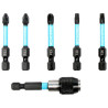 Set de 6 embouts impact + porte embout à bague Novipro
