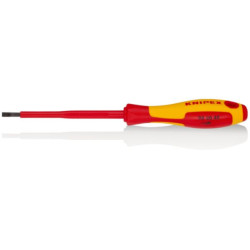 Tournevis fente 4,0mm isole 1000V