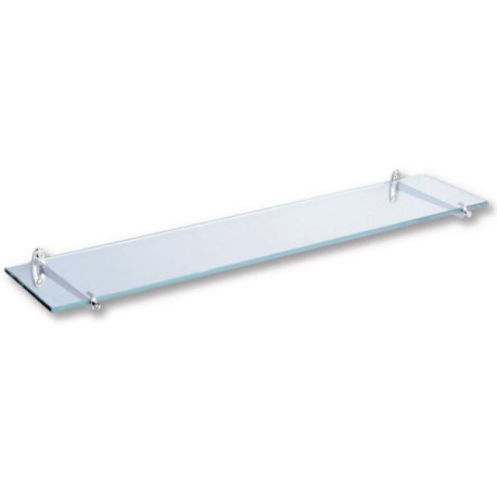 Jeu de 2 supports tablette chromés Réf 600