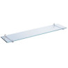 Jeu de 2 supports tablette chromés Réf 600