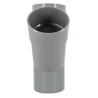 Culotte simple MF 45° gris PVC Nicoll diamètre 110 mm
