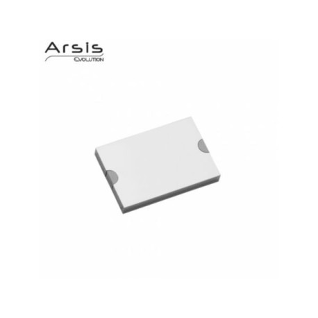 Rail et cache 98 mm avec verrous anthracite aluminium anodisé réf. 044013