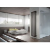 Radiateur eau chaude STEP V vertical Blanc Perle 1800x910x107 11498W Réf. SE118000816IR01001